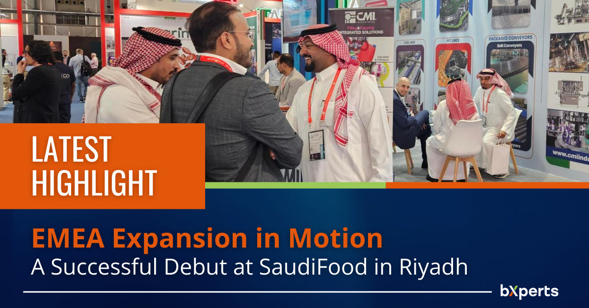 bXperts Marks First Successful Participation in the Middle East at Saudi Food Show 2025